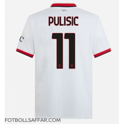 AC Milan Christian Pulisic #11 Bortatröja 2024-25 Kortärmad